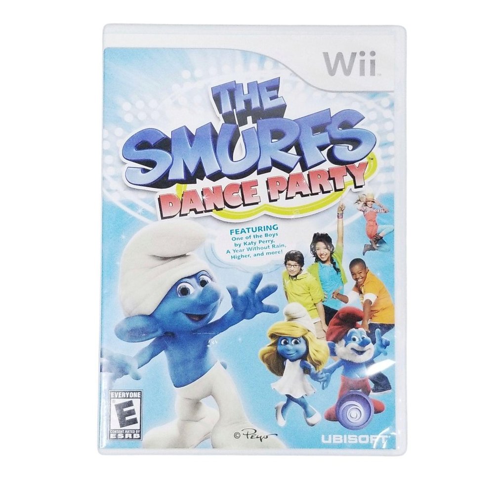 Nintendo Wii The Smurfs Dance Party Complete